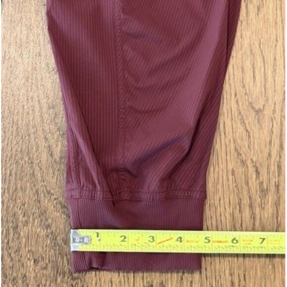 Lululemon Dance Studio Mid Rise Jogger Women’s Sz 14 Mulled Wine Drawstring - Picture 12 of 12